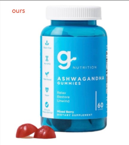 Gommes à l'ashwagandha Calm Boost