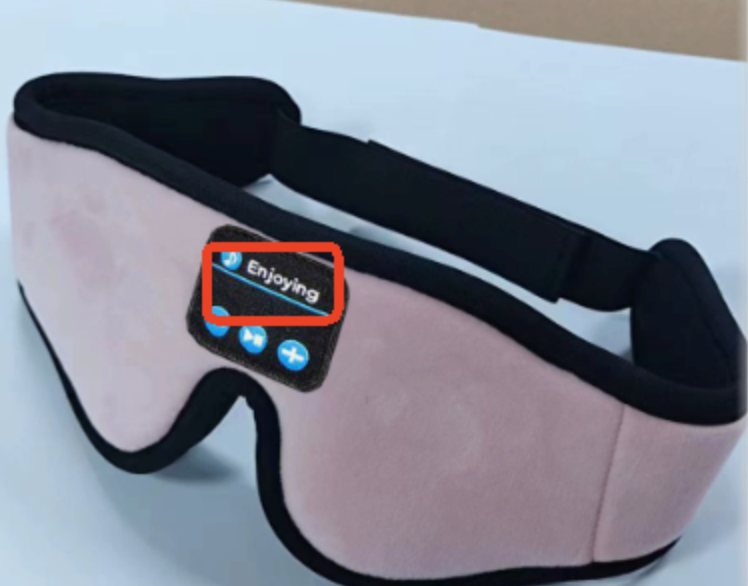 Masque de sommeil 3D Bluetooth 5.0, musique stéréo illimitée