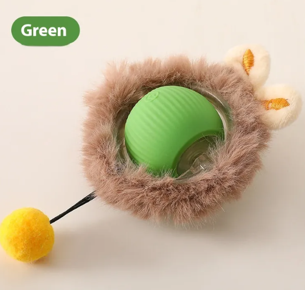 Balle jouet auto-roulante pour chat PurrPlay