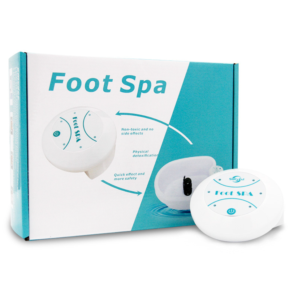 Appareil de massage ionique compact pour les pieds