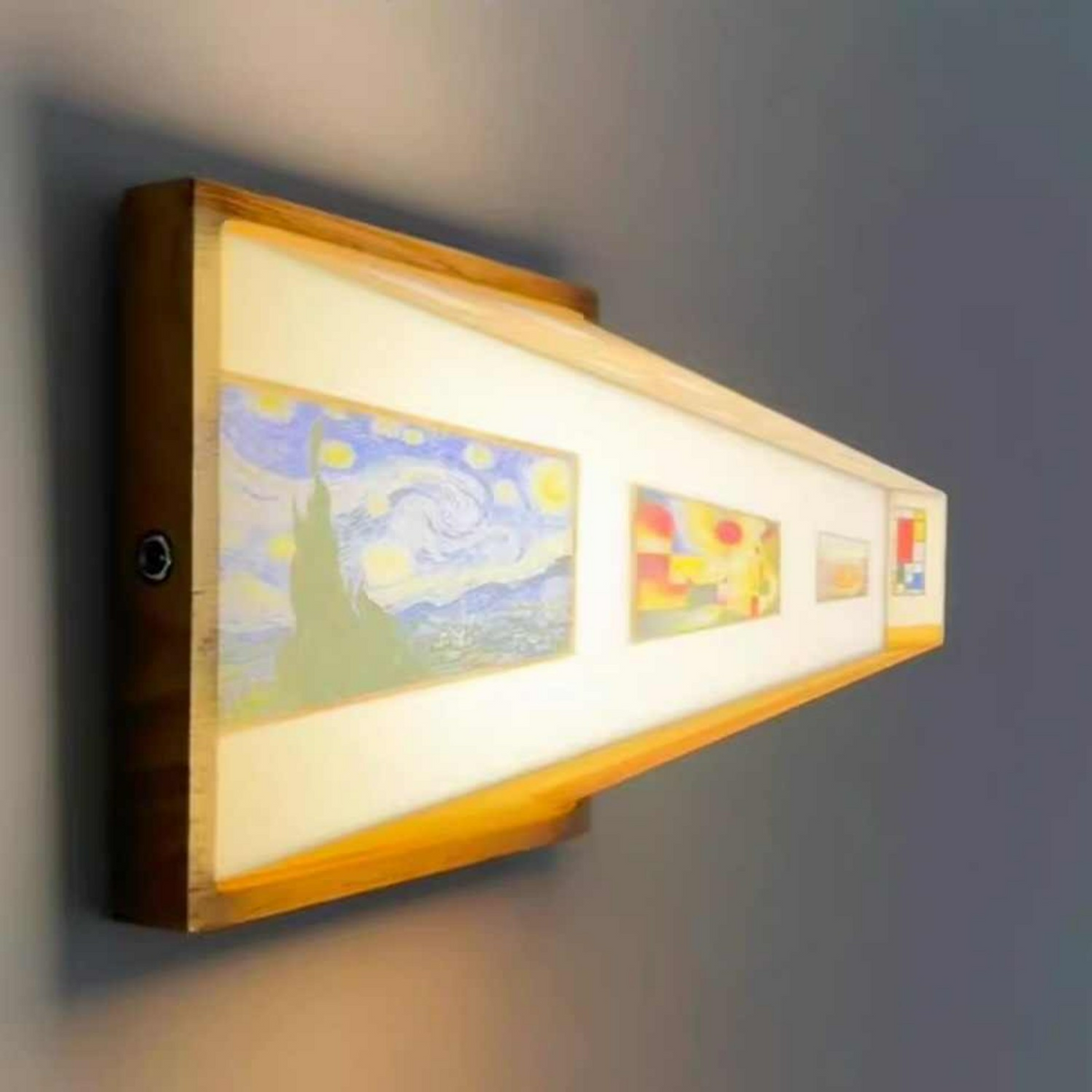 Veilleuse illusion 3D