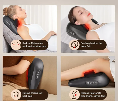 Coussin de massage pour le cou et les épaules