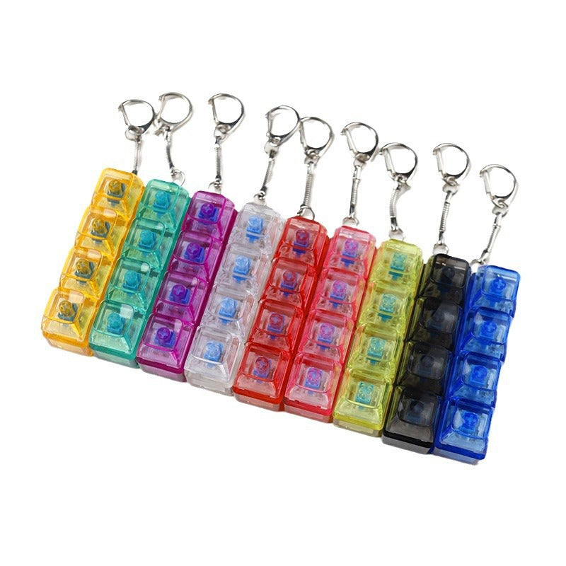 Transparenter PC-Switch-Tester mit Beleuchtung