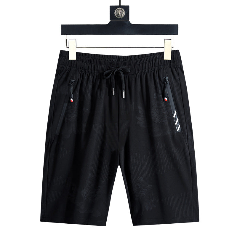 Dünne Fitness-Laufhose (5/4-Länge) für den Strand