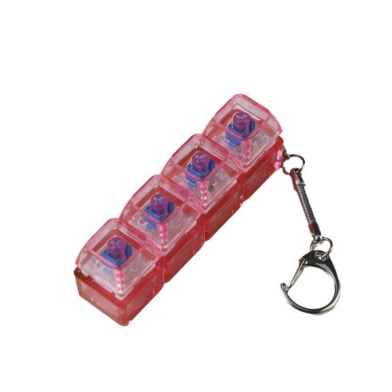 Transparenter PC-Switch-Tester mit Beleuchtung