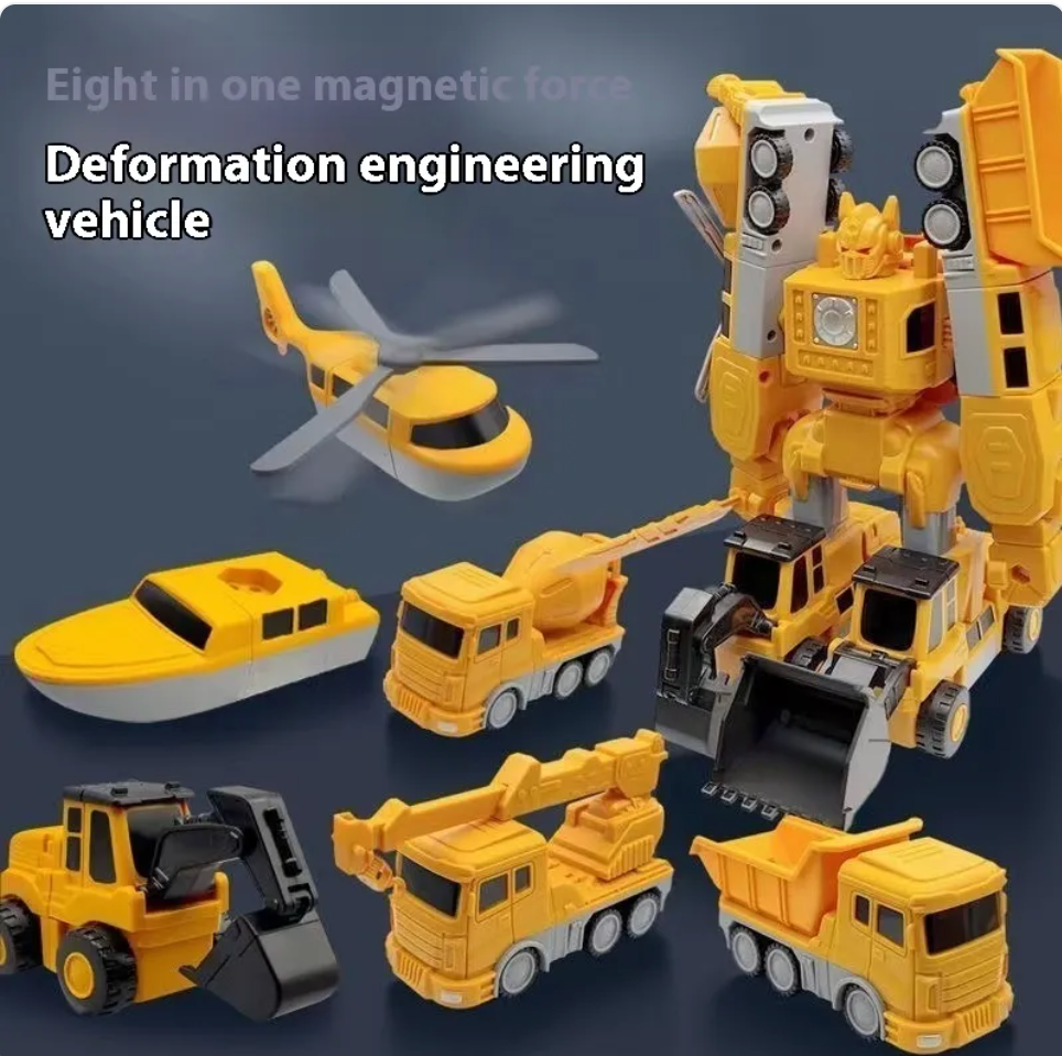 Voiture d'ingénierie magnétique