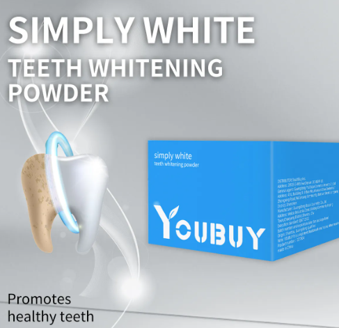 Poudre blanchissante pour les dents