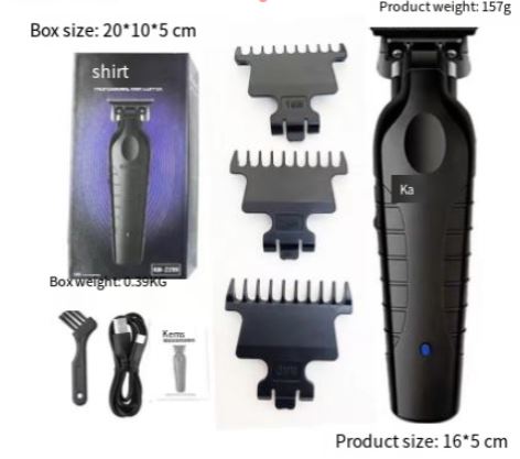 Ensemble de tondeuse à cheveux professionnelle Kemei