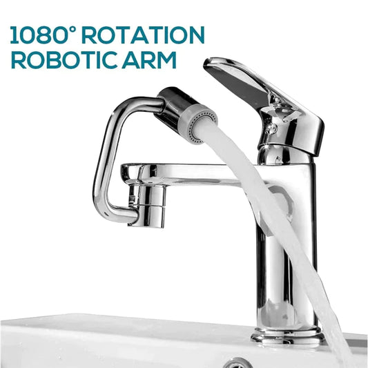 Extension de robinet rotative à 1080°