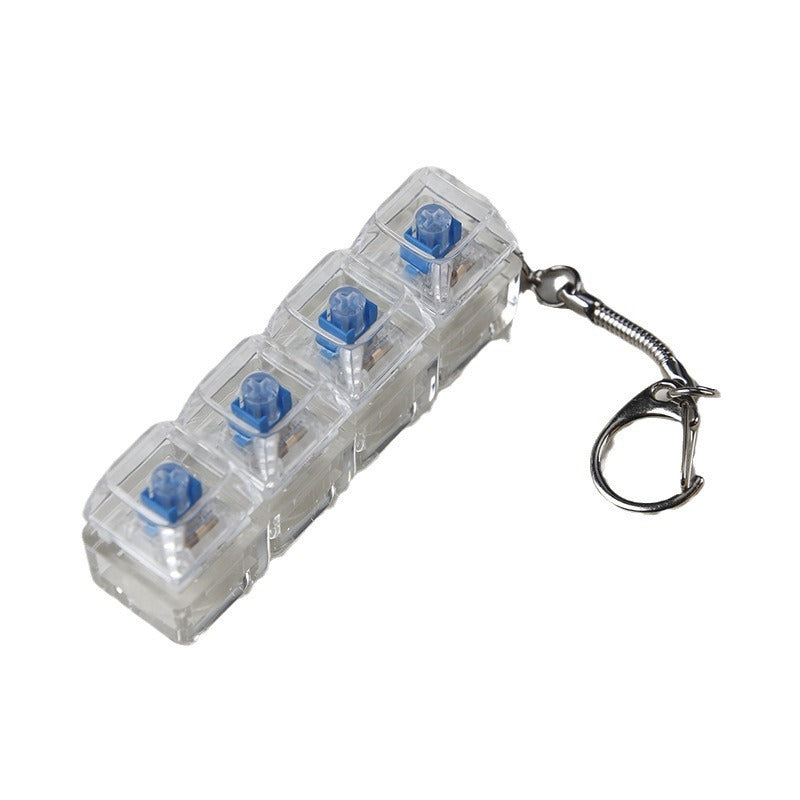 Transparenter PC-Switch-Tester mit Beleuchtung