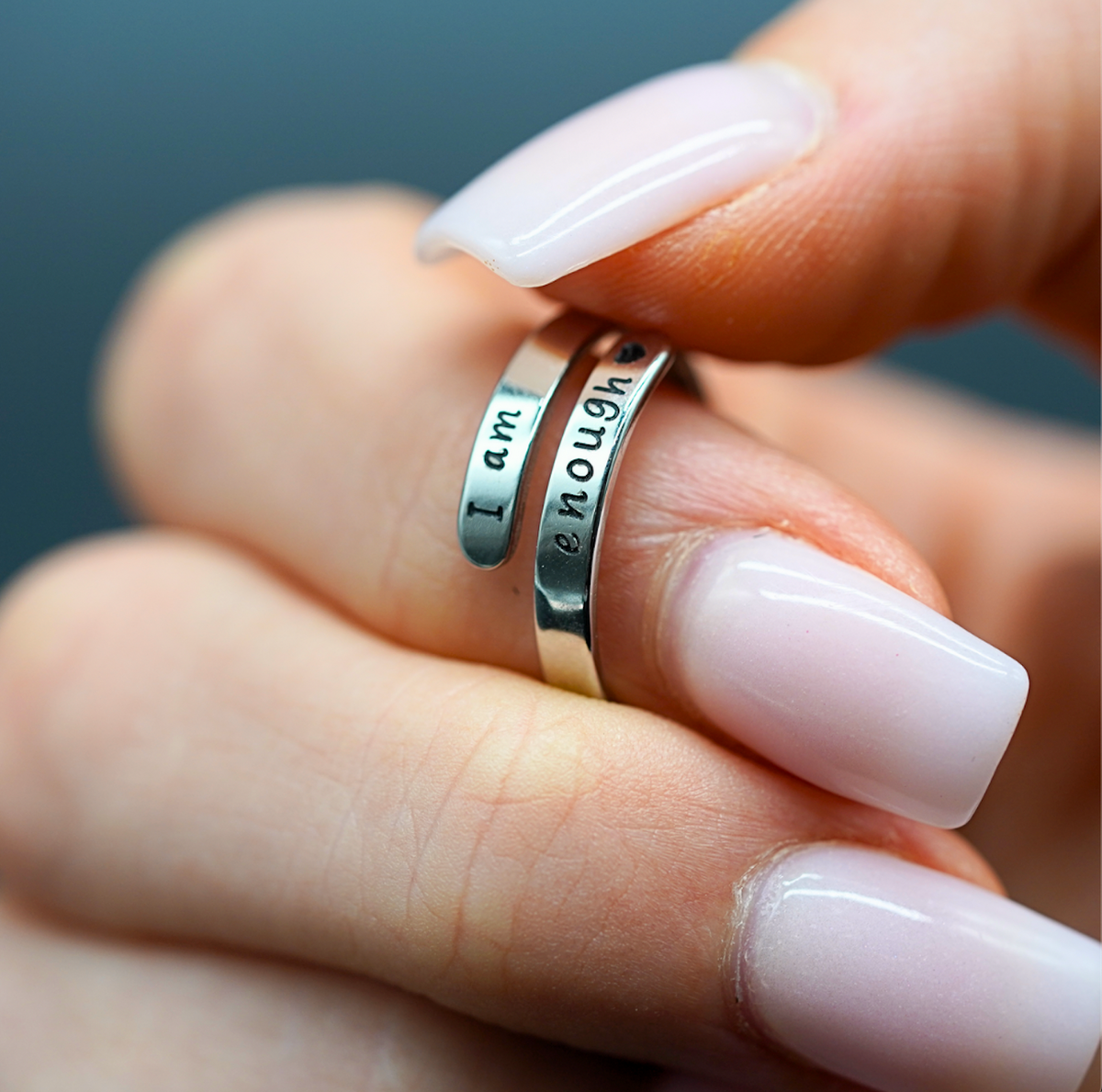 Bague « I Am Enough »