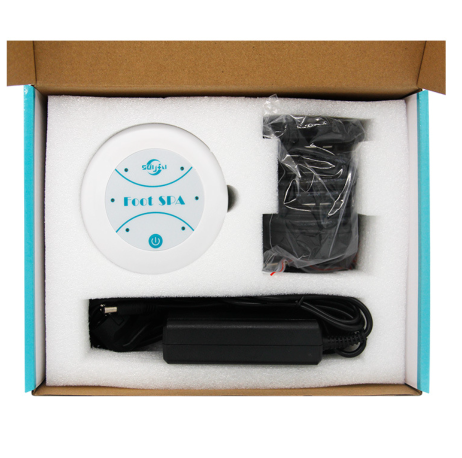 Appareil de massage ionique compact pour les pieds
