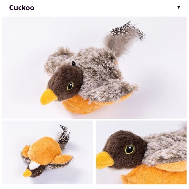 Flatterndes Katzenspielzeug (Vogel)
