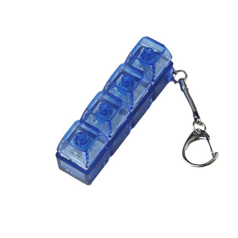 Transparenter PC-Switch-Tester mit Beleuchtung
