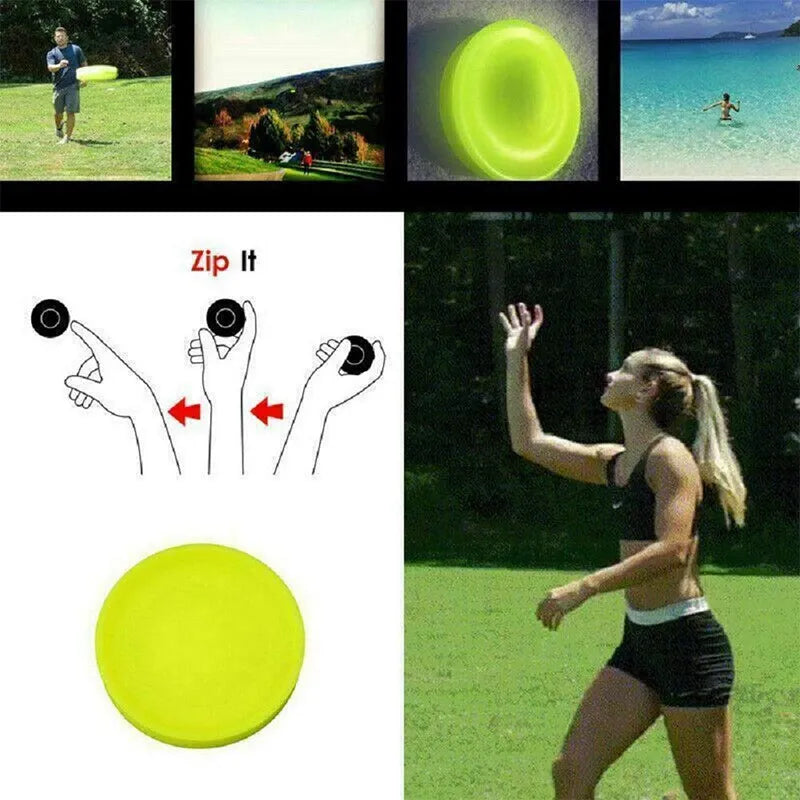 Mini-Wurfspiel mit Flugscheibe