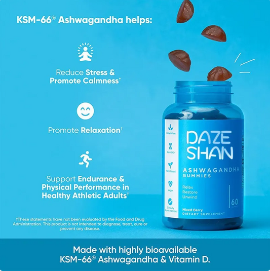 Calm Boost Ashwagandha-Gummibärchen