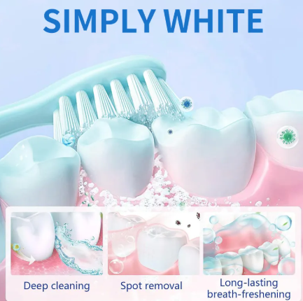 Poudre blanchissante pour les dents