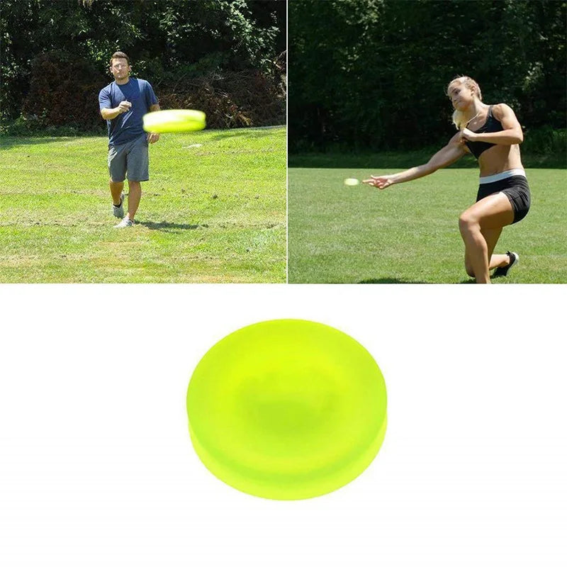 Mini-Wurfspiel mit Flugscheibe