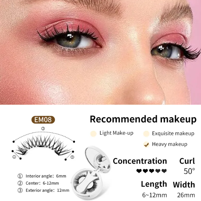Kit de faux cils magnétiques