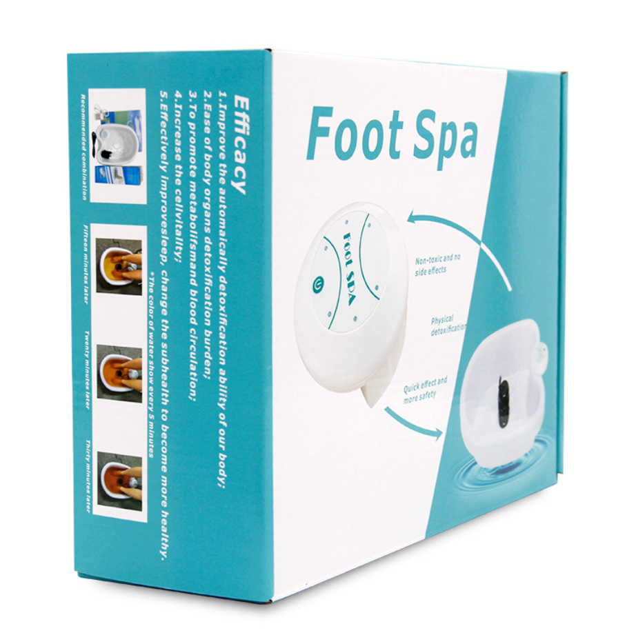 Appareil de massage ionique compact pour les pieds