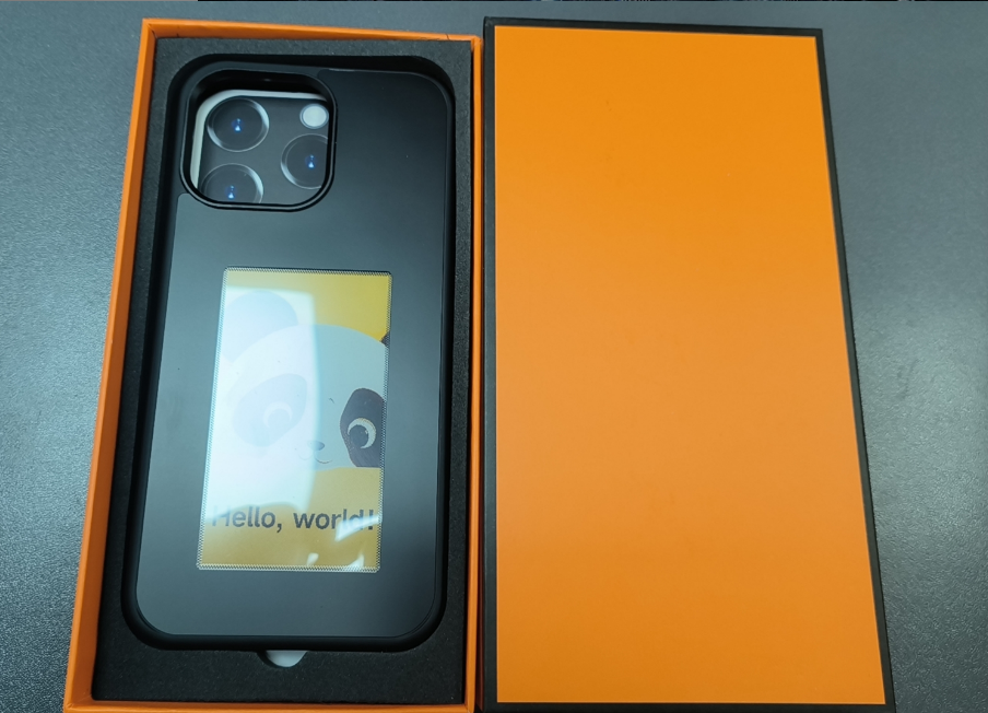 Coque de téléphone à encre électronique