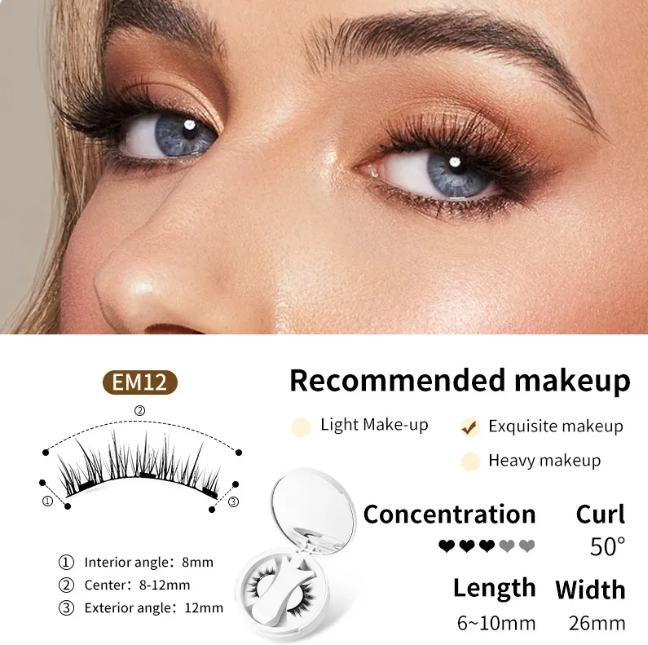Kit de faux cils magnétiques